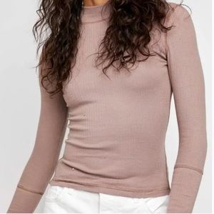 New With Tag Free People The Rickie Top Coyote in Size Small